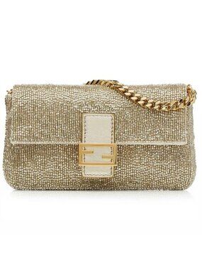 Fendi Beads Baguette Handbag